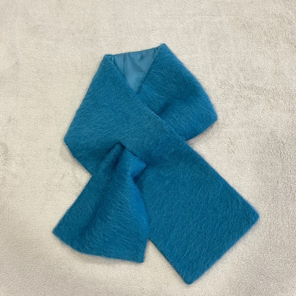 Blue Wool Winter Coat Size 0 Les Copains - Picture 6 of 12